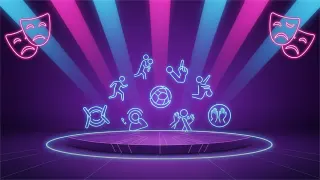 Charades game card art