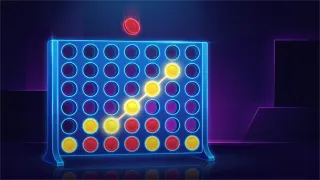 Connect 4 game card art